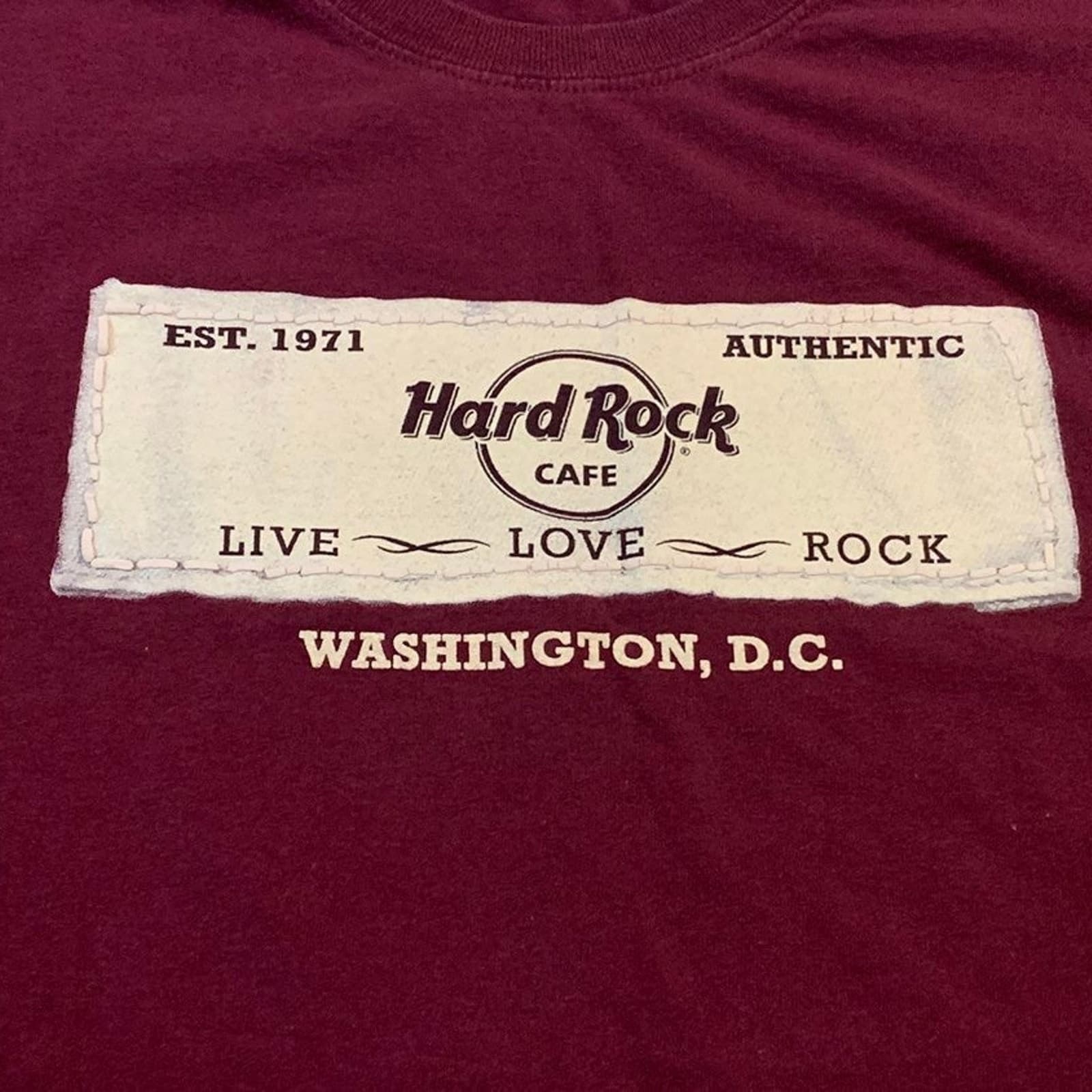 Hard Rock Cafe Washington DC T-Shirt Men's Medium