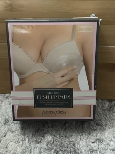 Fashion Forms Silicone Push-Up Pads MC861 Size One Size New Sealed