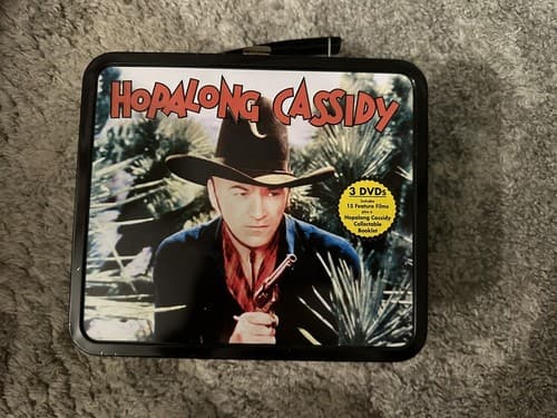 Metal Lunchbox "Hopalong Cassidy" Retro Reproduction 2008