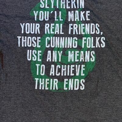 Men's Harry Potter Slytherin Tee size Large