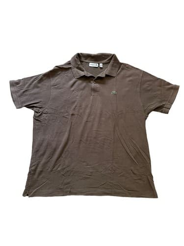 Lacoste Polo Shirt Mens 3XL Short Sleeve Classic Fit Knit Rugby Golf Collared