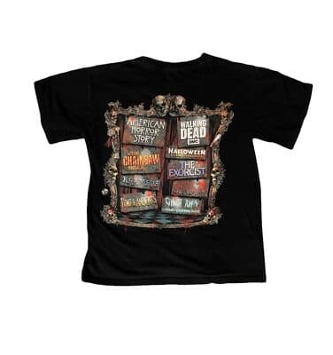 Universal studios park Halloween Horror Nights 26 T-Shirt Adult Small