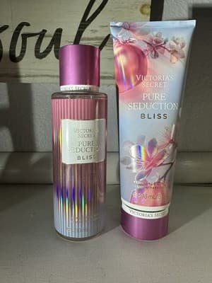 Victoria's Secret Pure Seduction Bliss SET Fragrance Mist & Body Lotion Bundle