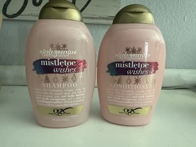 OGX Mistletoe Wishes Shampoo & Conditioner • Limited Edition Discontinued