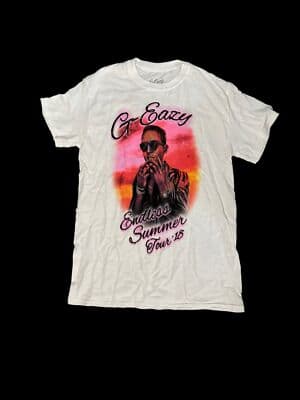 G-Eazy Summer Tour 2018 Concert T-Shirt size small