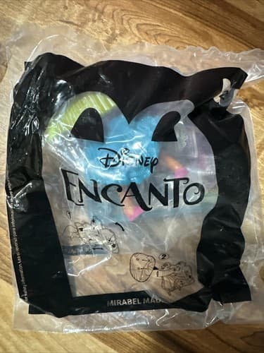 McDonald's Happy Meal Toy Disney ENCANTO MIRABEL MADRIGAL Figure + Maze Toy NIP