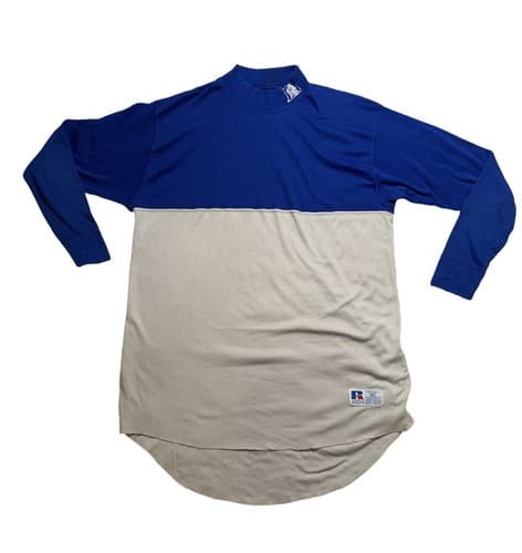 Men’s DUKE BLUE DEVILS Baseball Long Sleeve Russell Athletic Vintage Shirt