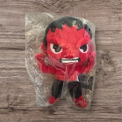 Captain America Brave New World Red Hulk Plush New W Tag 8”