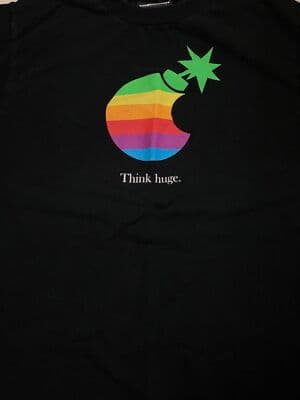 The Hundreds Apple Computer Think Huge T-Shirt Small