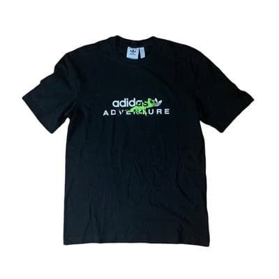 Adidas Adventure Glow in the Dark Nature Tee Gecko Men's Small