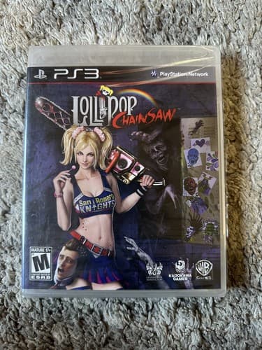 Lollipop Chainsaw (Sony PlayStation 3, 2012) PS3 FACTORY SEALED Loose Disc