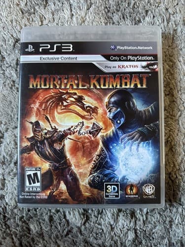 Mortal Kombat PS3 PlayStation 3 + Kombat Pass - Complete CIB Excellent