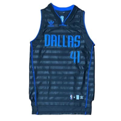 Dallas Mavericks Dirk Nowitkzki Youth Adidas Jersey M
