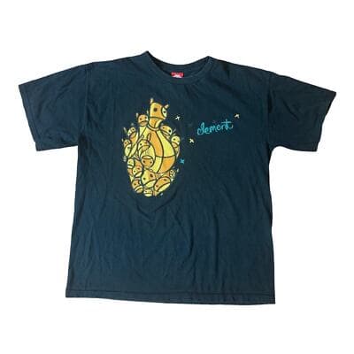 Vintage Element T Shirt Mens Size L Graphic Skateboarding Short Sleeve