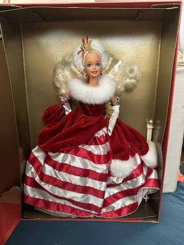 Vintage Mattel Barbie 1994 Peppermint Princess NRFB Damaged Box