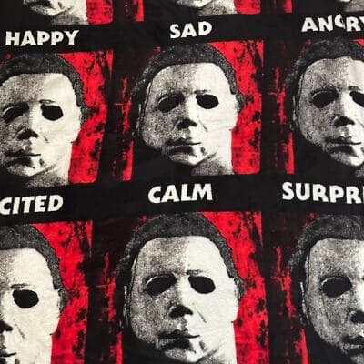 Halloween II 2 Many Faces Of Michael Myers 50"×60"Plush Fleece Throw Blanket