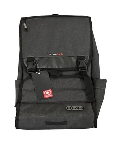 NEW WITH TAGS OGIO x Modern Family Apex Heather Grey Rucksack BACKPACK BAG 17"