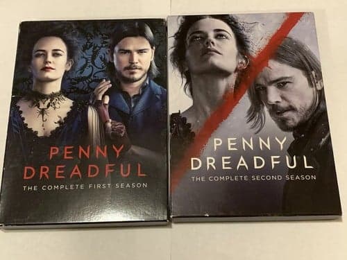 Penny Dreadful Series Seasons 1 & 2 USED VERY GOOD DVD Set Showtime