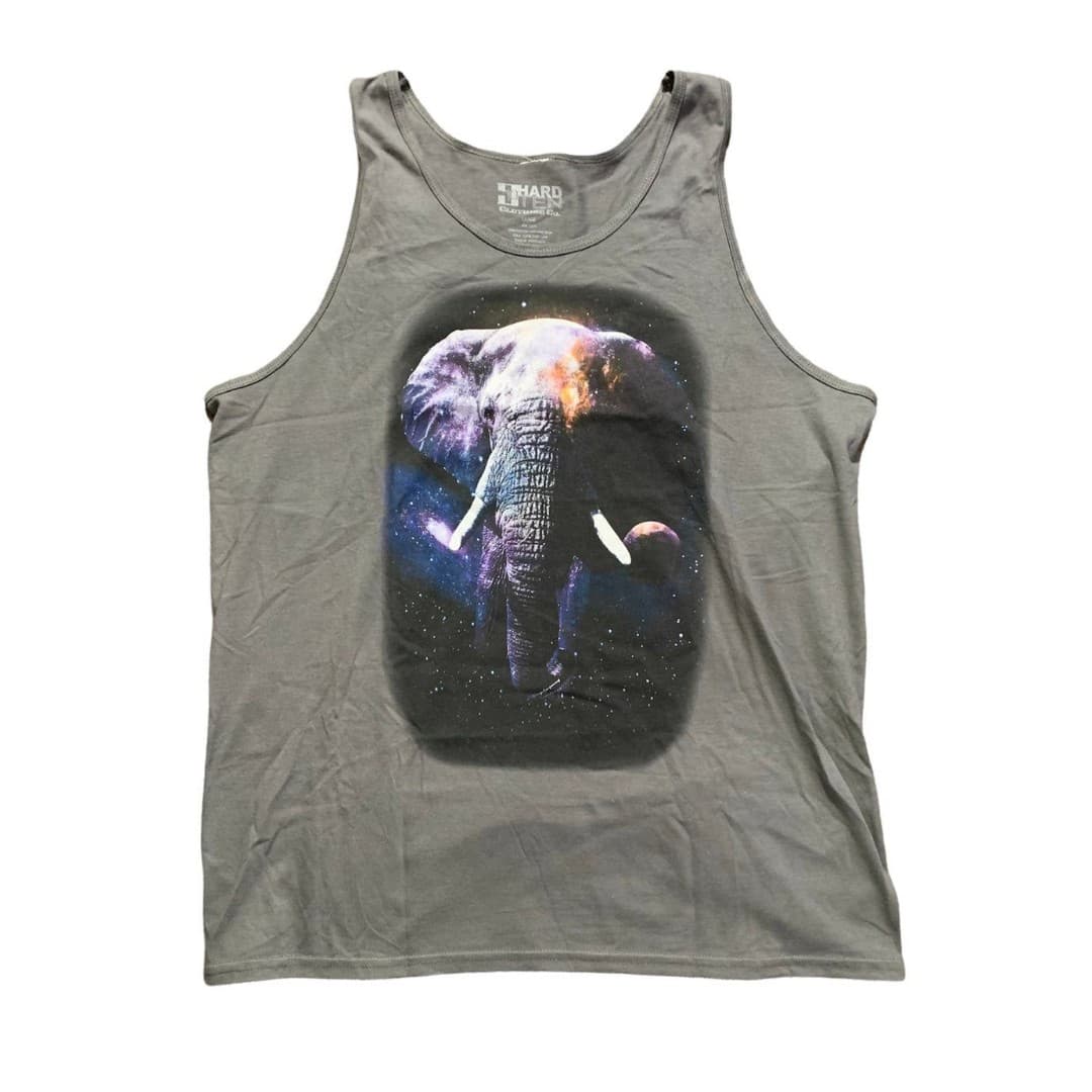 Hard Ten Elephant Celestial Tank Top Muscle Shirt Large