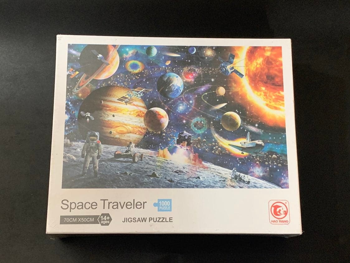 Space traveler 1000 piece puzzle