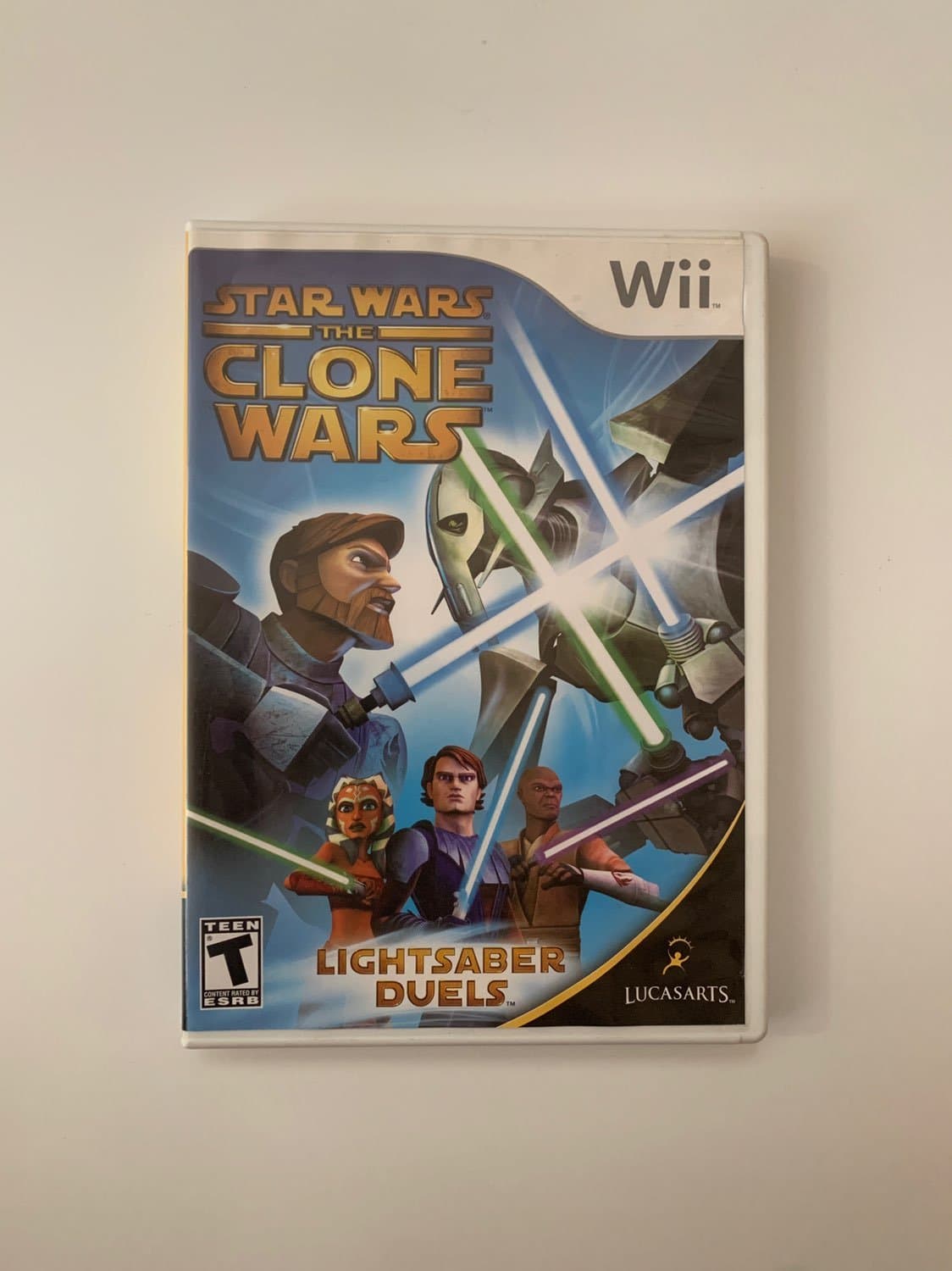 Star Wars Clone Lightsaber Duels Wii