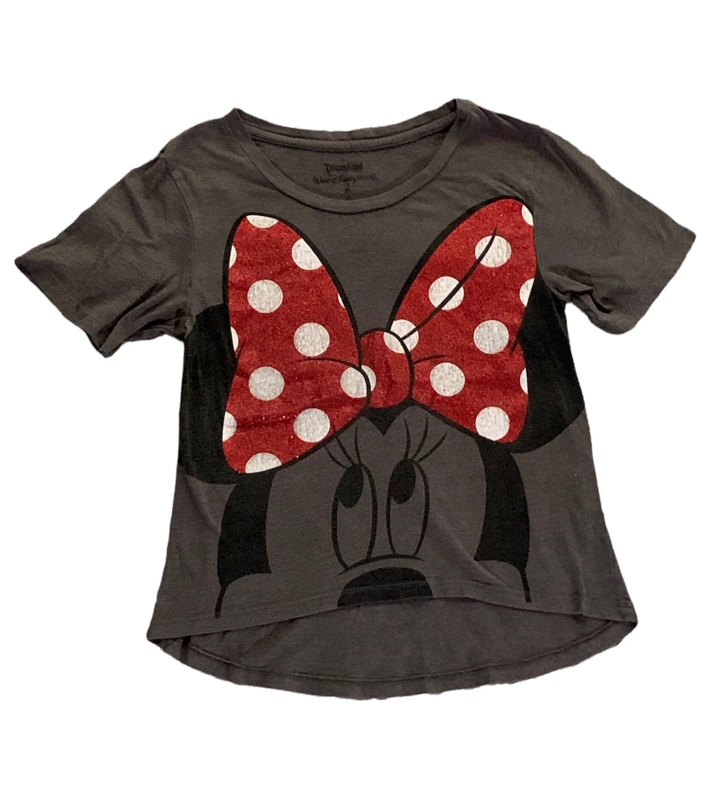 Disney Parks Minnie Mouse Hi-Lo Top Sz Women’s XS Disneyland Exclusive