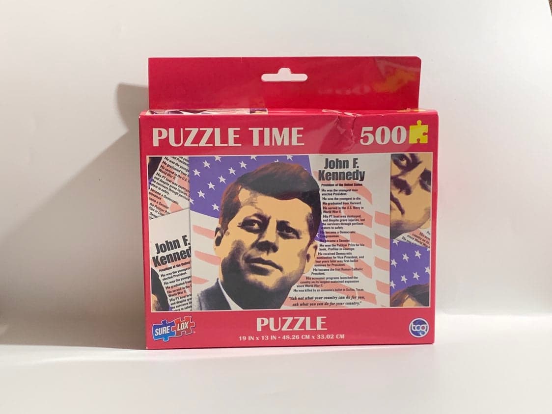 Puzzle Time JFK 500 piece puzzle