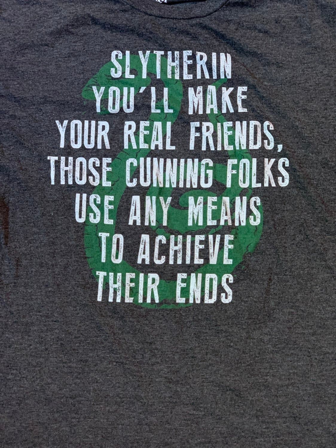 Men's Harry Potter Slytherin Tee size Large
