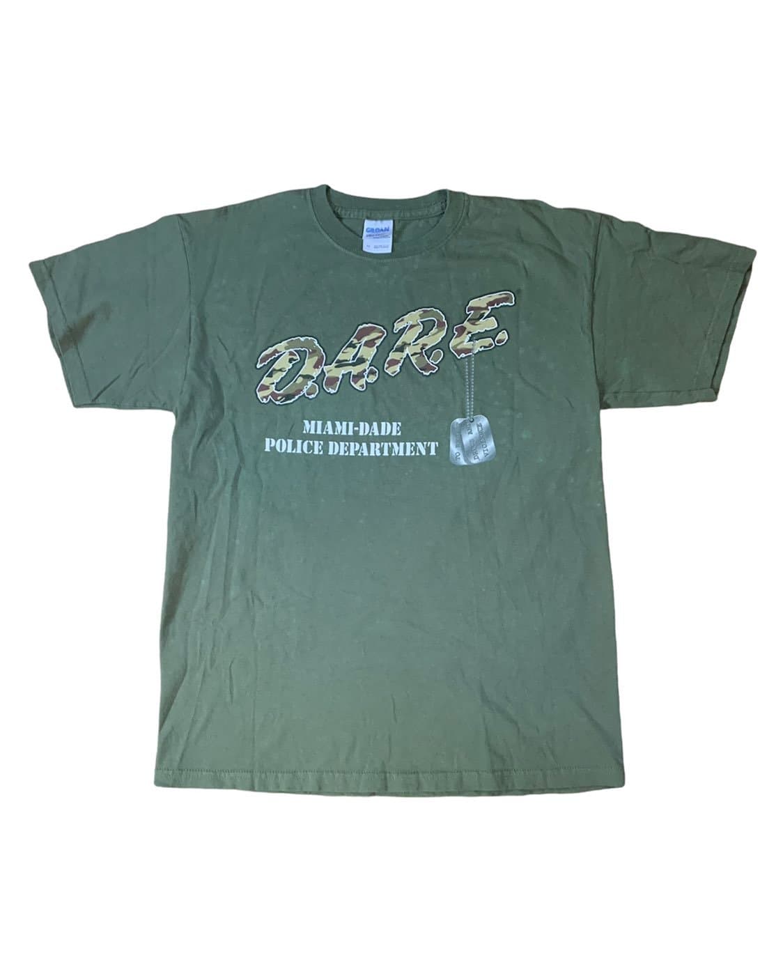 DARE Miami Dade Police Department Camo T-Shirt