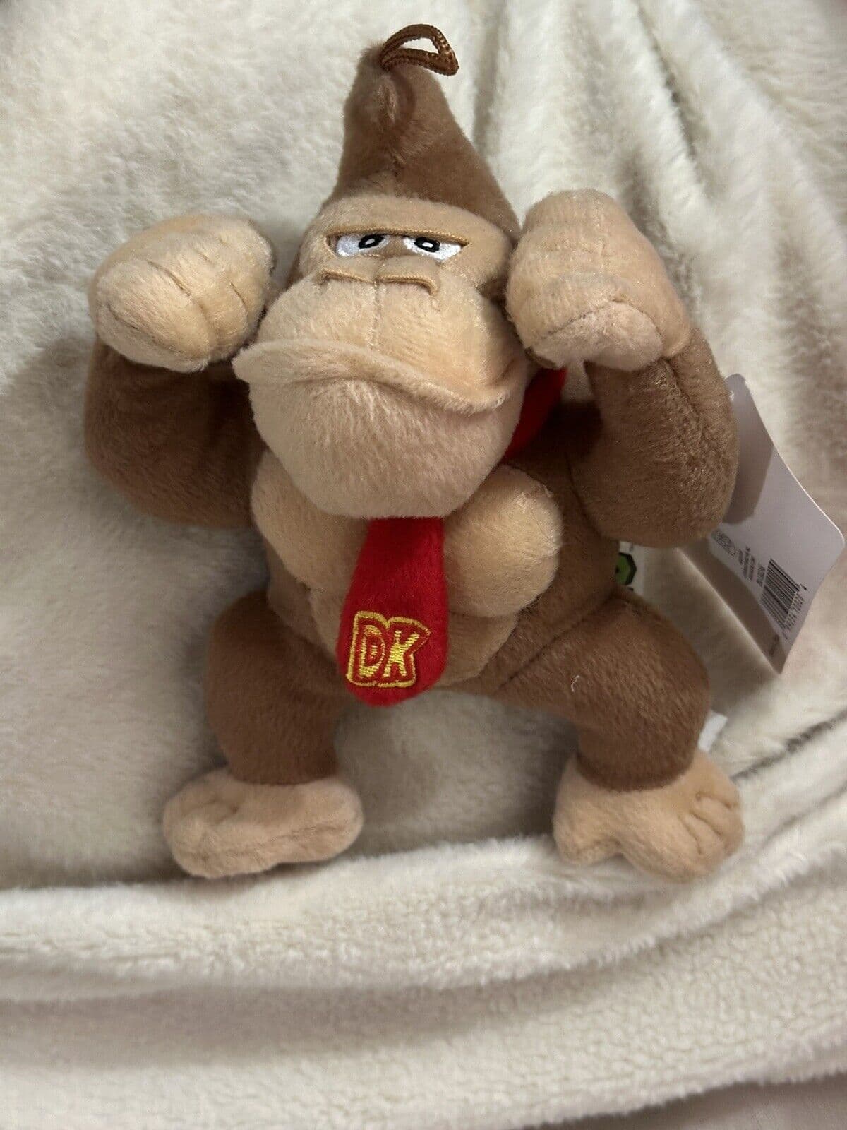 7" Official Super Mario Donkey Kong Nintendo Plush Stuffed Toy Brand New W/Tags