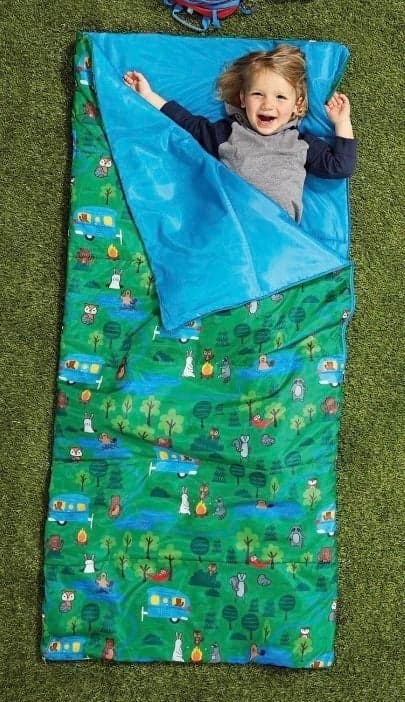 Ozark Trail 50 F Rectangular Sleeping Bag Kids Sleeping Bag Breathable