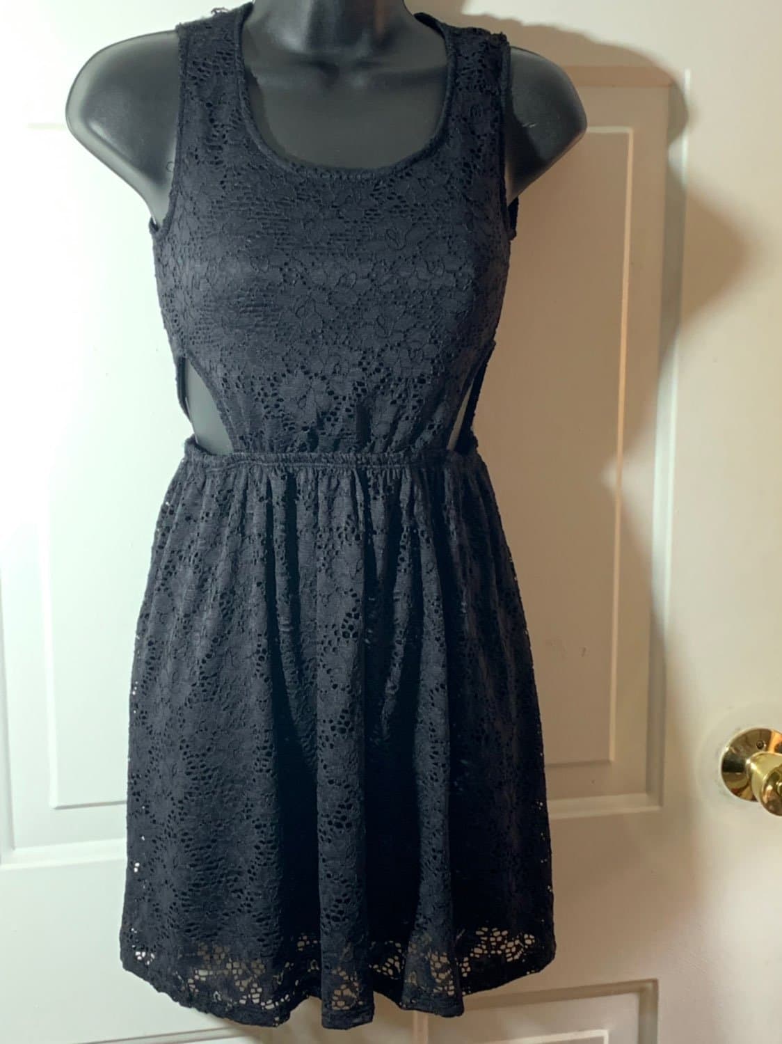 One Story Black Cocktail Dress