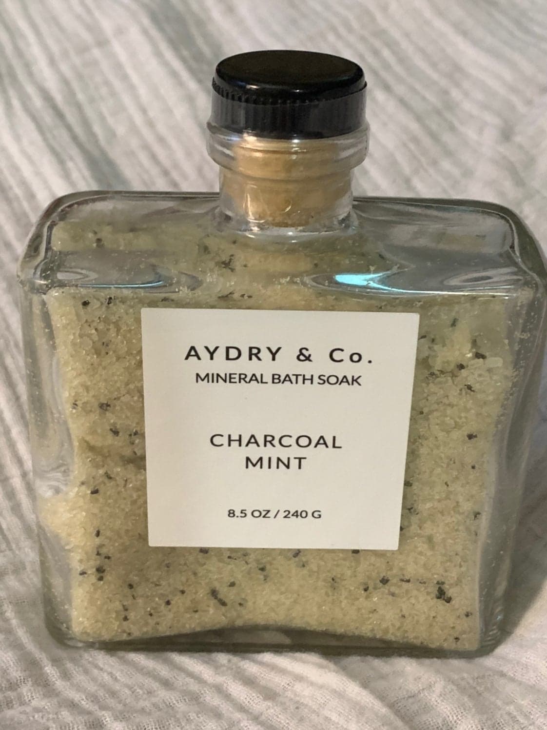 Aydry & Co Charcoal Mint Mineral Bath Soak