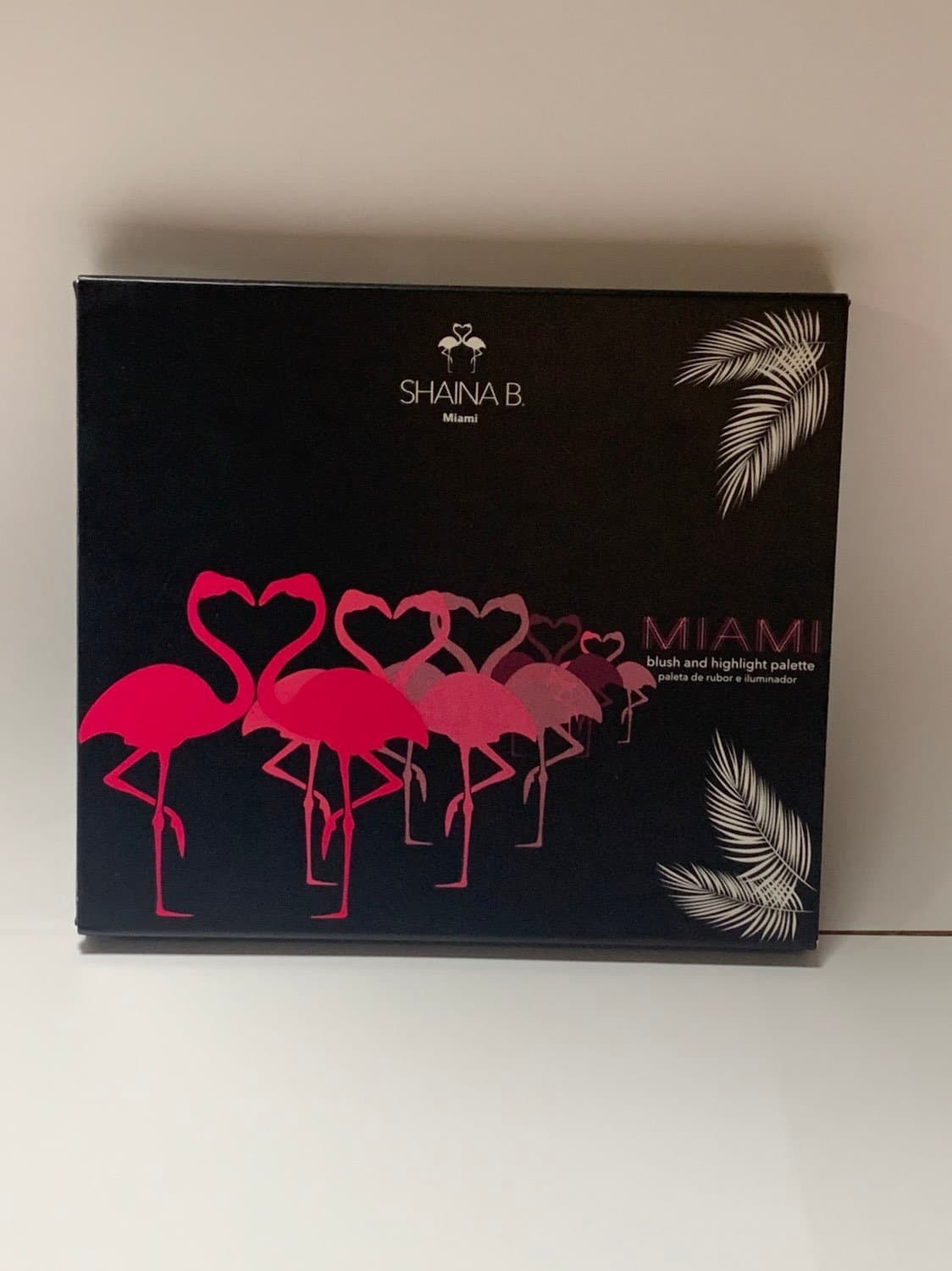 Shaina B Miami Blush and highlighter palette