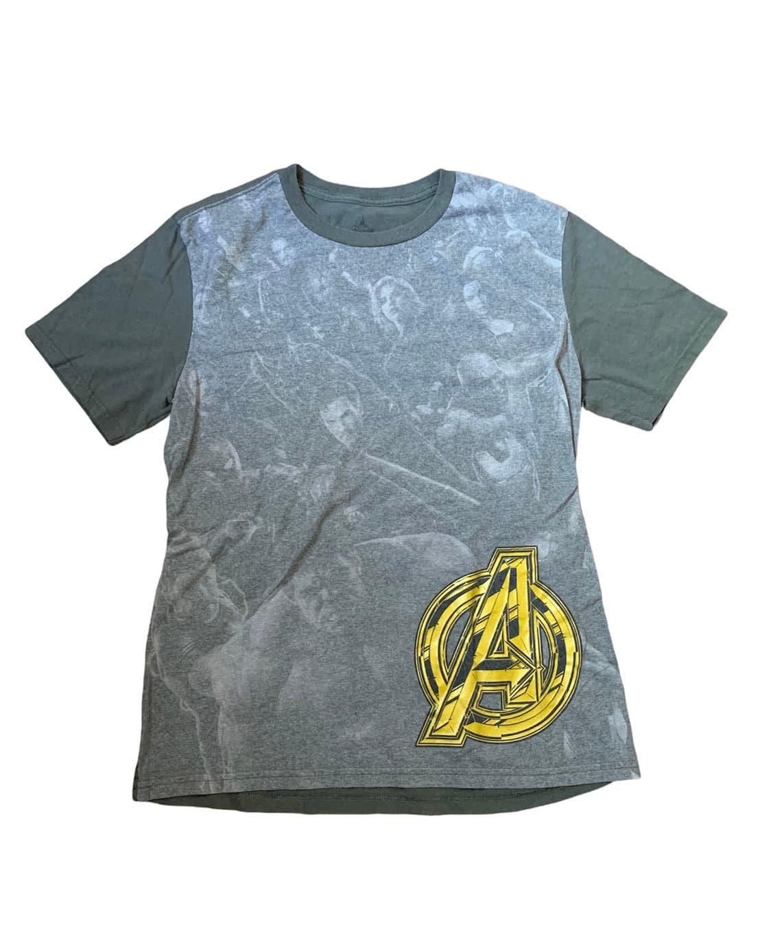 Mens Disney Store Avengers Character T-Shirt Large