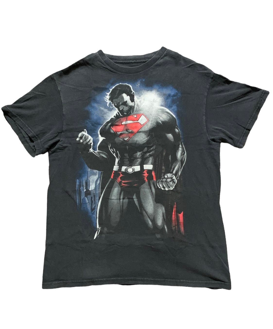 Superman Light of the Sun Man of Steel Mens Medium T-Shirt