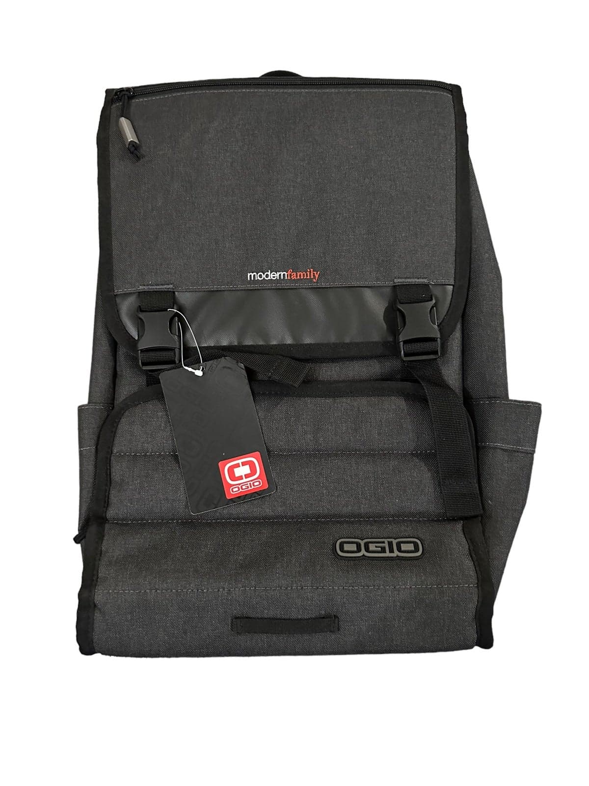 NEW WITH TAGS OGIO x Modern Family Apex Heather Grey Rucksack BACKPACK BAG 17"
