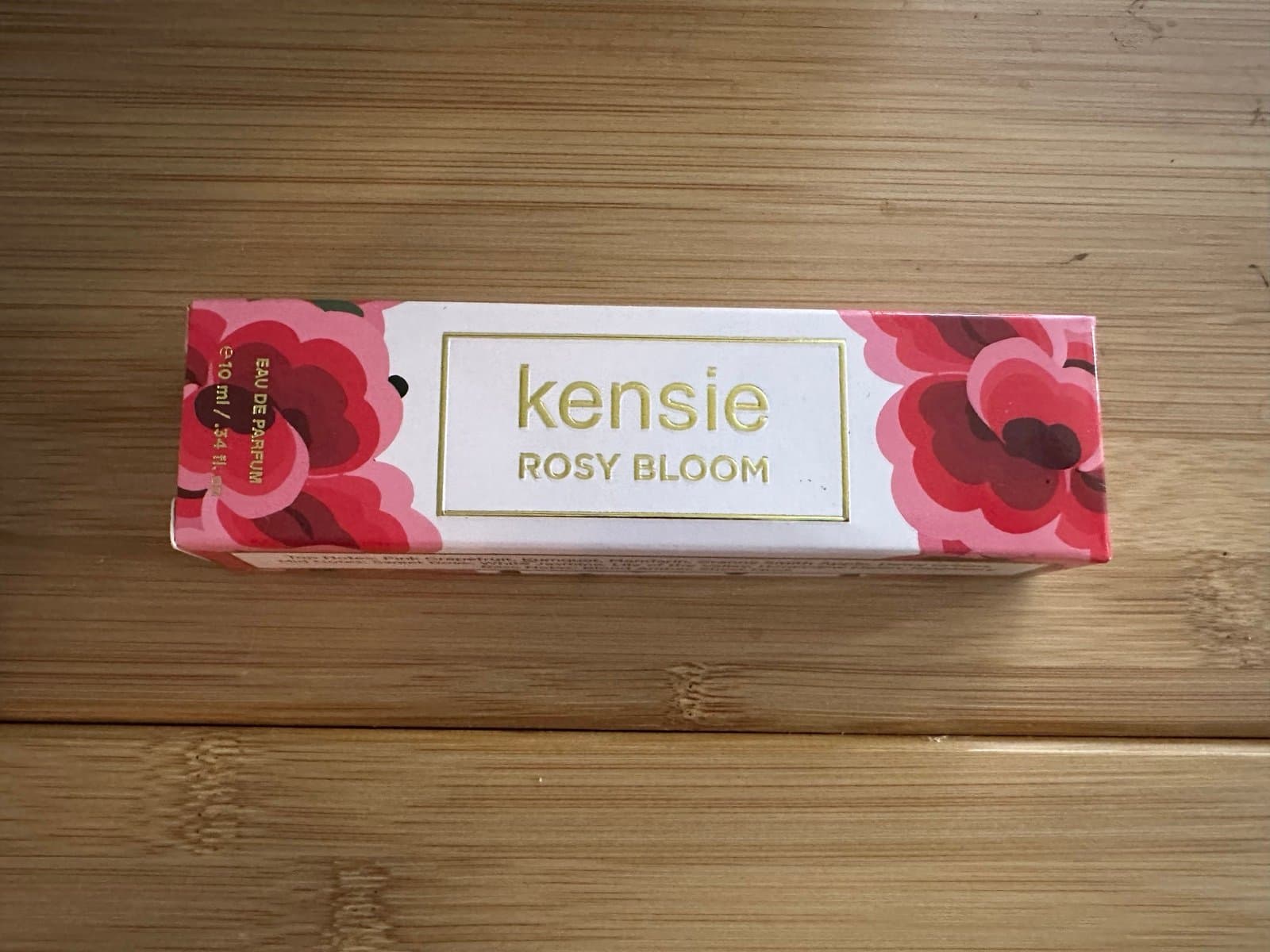 KENSIE Rosy Bloom Eau de Parfum Fragrance travel Perfume Spray