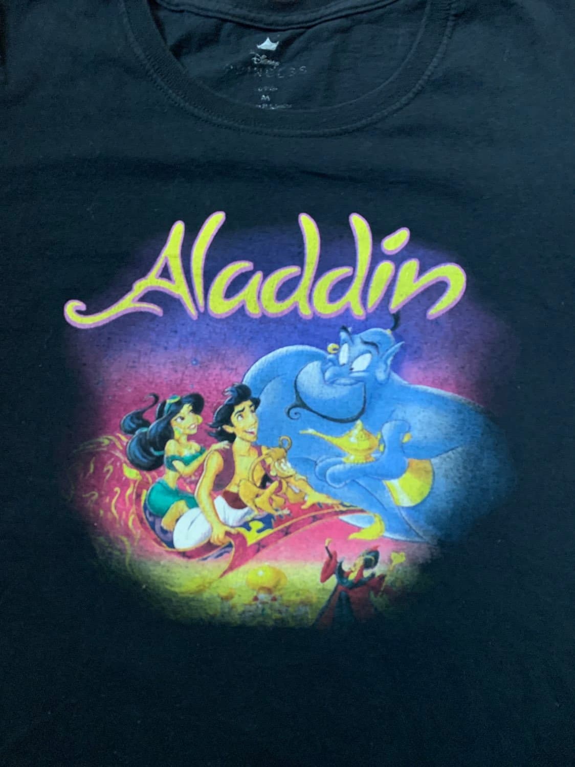 Disney Princess Aladdin Womens T-Shirt Medium