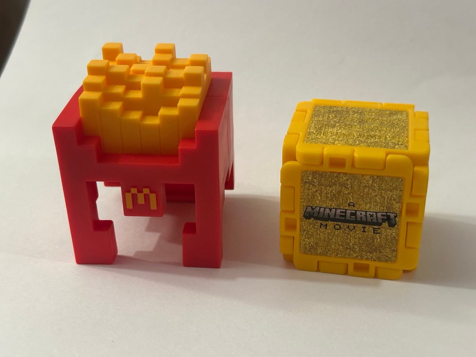 Minecraft Movie McDonald’s Toys