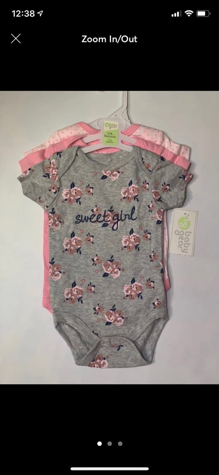 Baby Gear 3-6 months body suits lot
