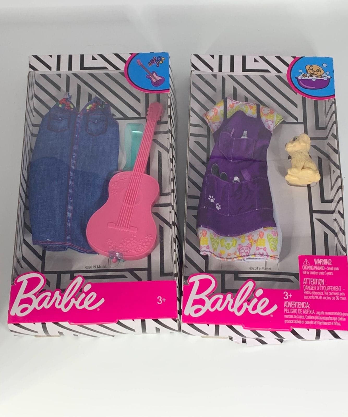 2 Barbie Fashion Outfits clothes