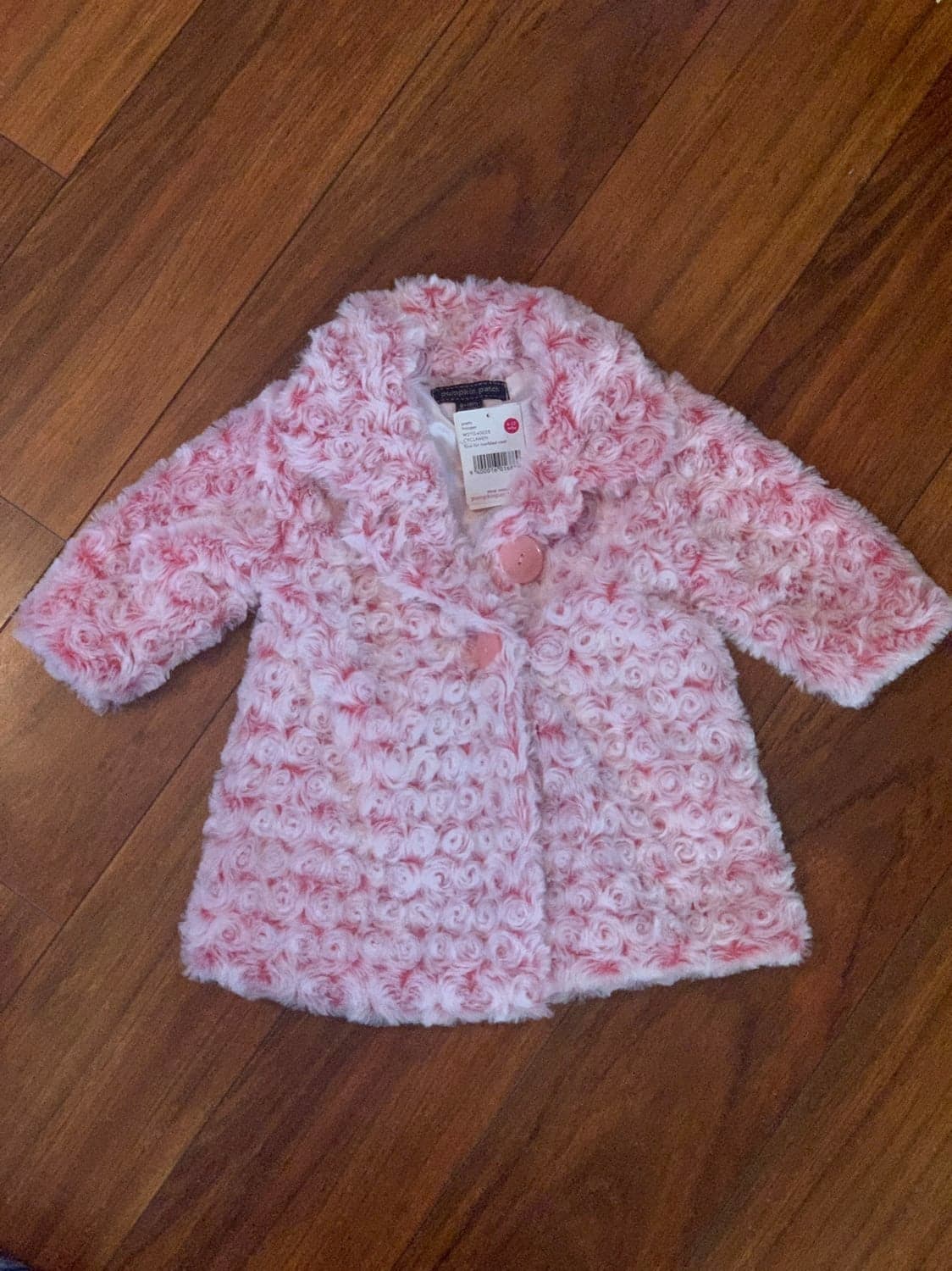 Pumpkin Patch Baby Girl Faux Fur Coat