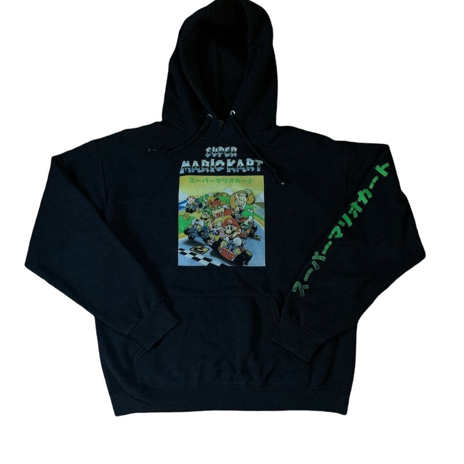 Official Nintendo Super Mario Kart Hoodie Gamer Player Anime Kawaii sweatshirt