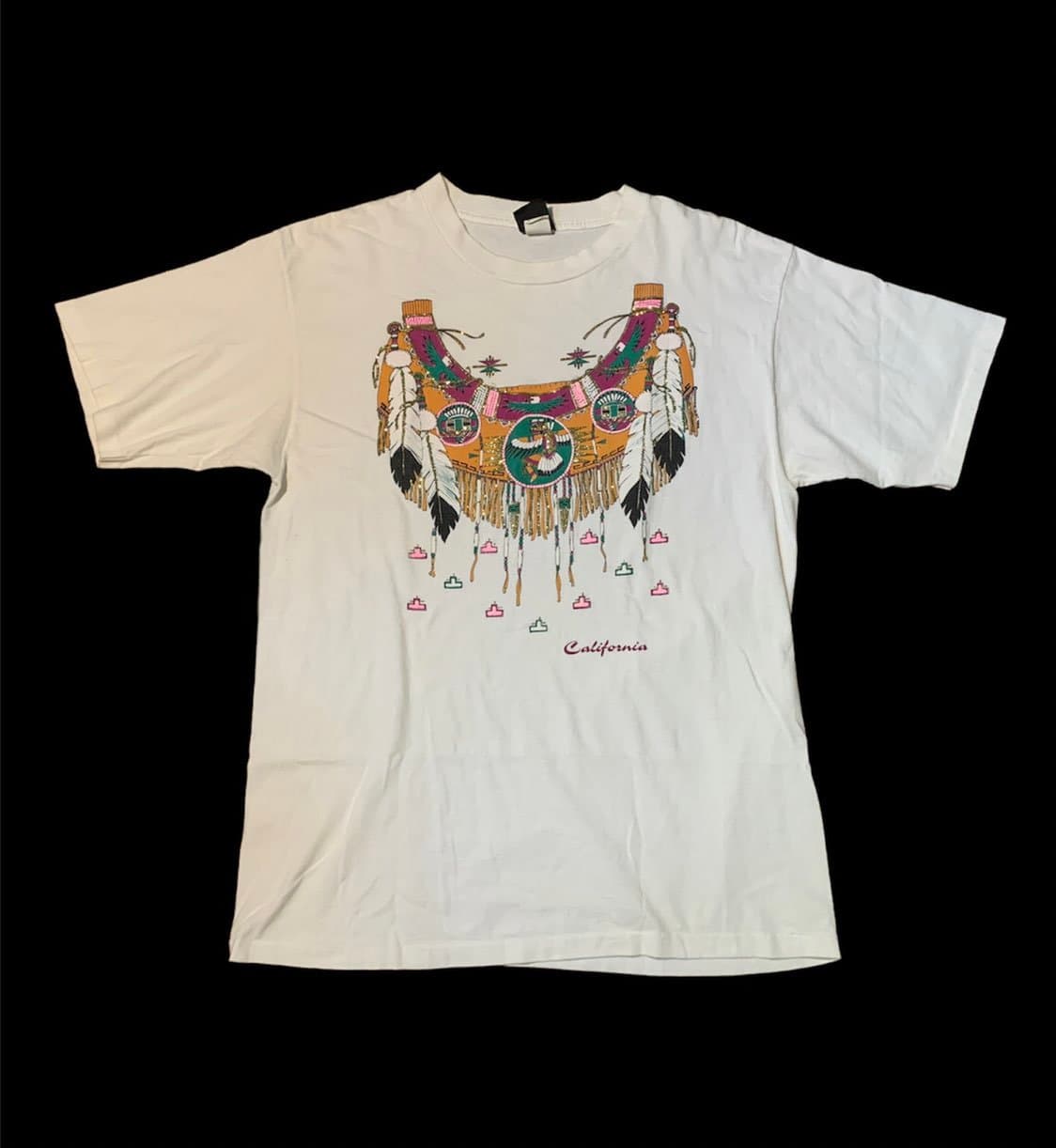 Diamond Dust Vintage 80s/90s Native American Tee Shirt Single Stitch USA MADE