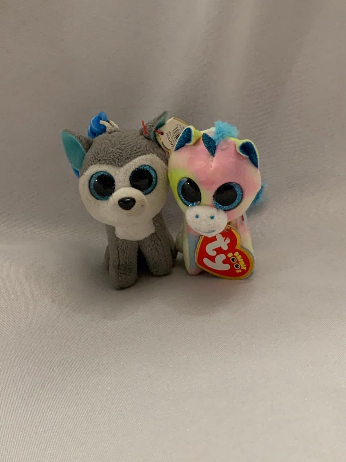 Lot 2 TY Beanie Boo Clips Mini Bundle