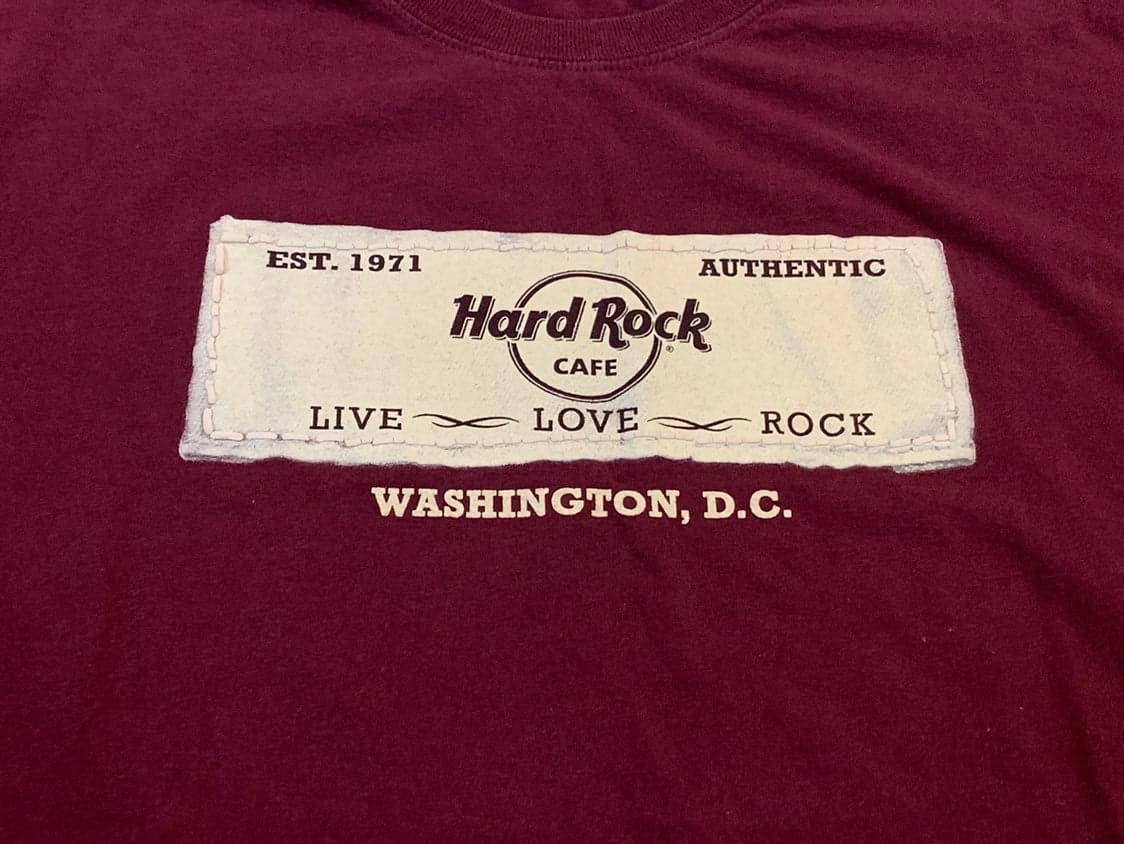 Hard Rock Cafe Washington DC T-Shirt