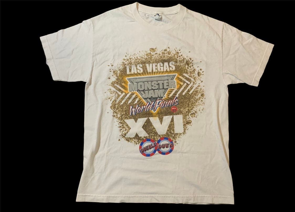 Monster Jam XVI World Finals Las Vegas Mens T Shirt L