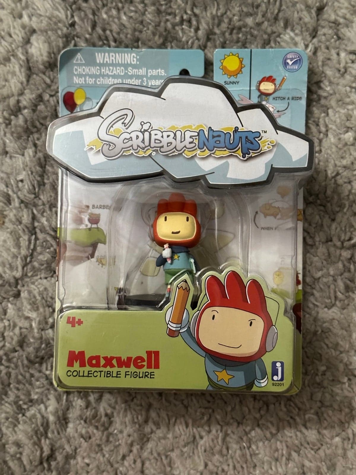 Scribblenauts Maxwell Figure Jazwares 4" Video Game Merch