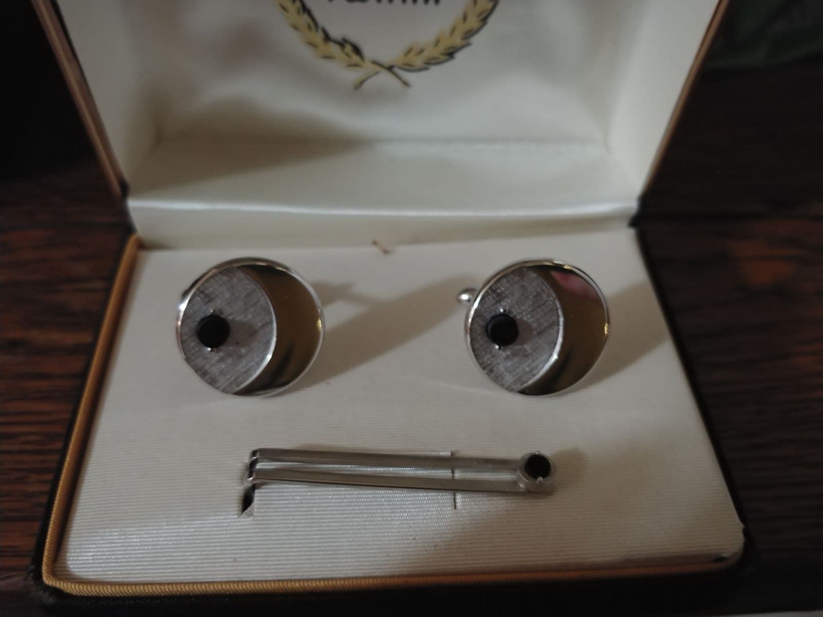 Swank Vintage Cuff Links and Tie Clip